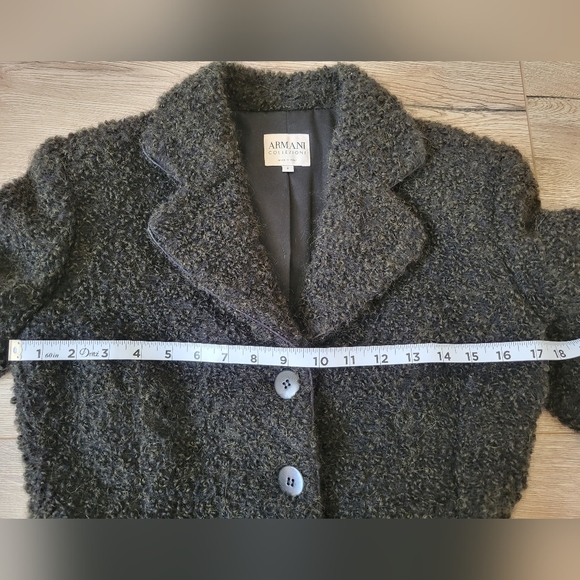 ARMANI Collezion Lined Wool Jacket. Size 8 - Picture 6 of 12